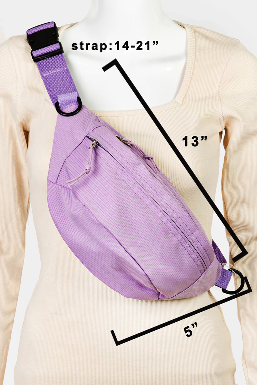 Fame Adjustable Strap Sling Bag - AllIn Computer