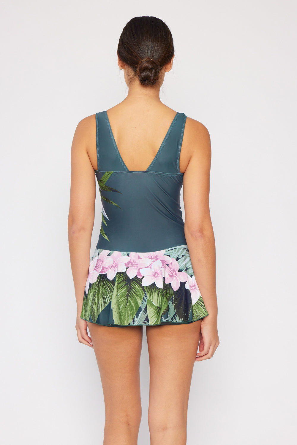 Marina West Swim Full Size Clear Waters Swim Dress in Aloha Forest - AllIn Computer