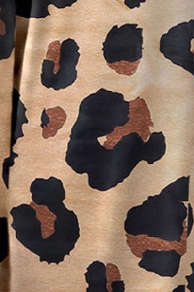 Leopard Wide Leg Pants - AllIn Computer