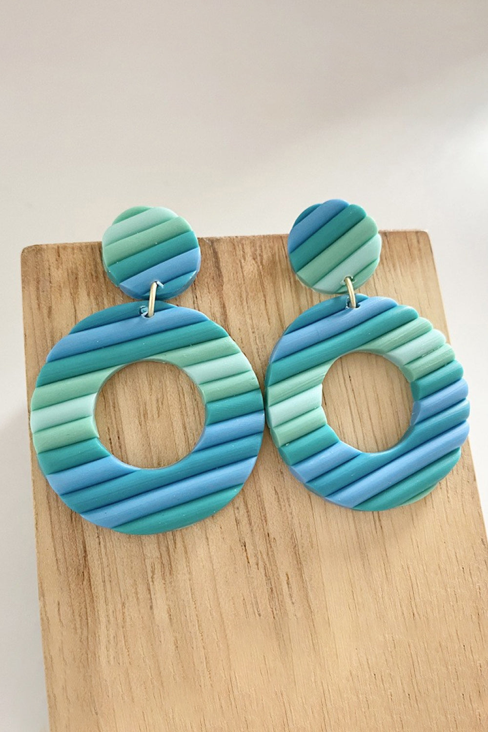 Round Shape Dangle Earrings - AllIn Computer