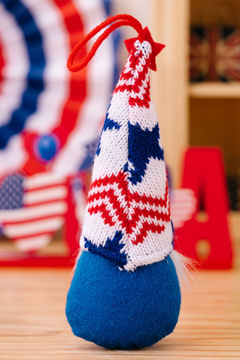 4-Piece Independence Day Knit Hanging Gnomes - AllIn Computer