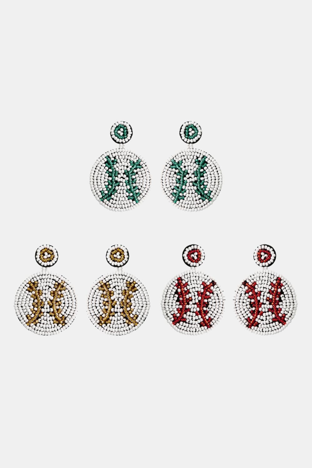 Round Shape Dangle Earrings - AllIn Computer