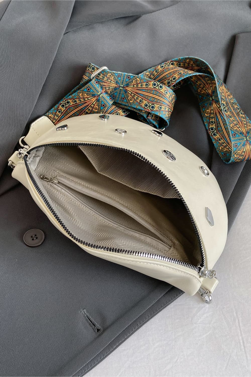 PU Leather Sling Bag - AllIn Computer