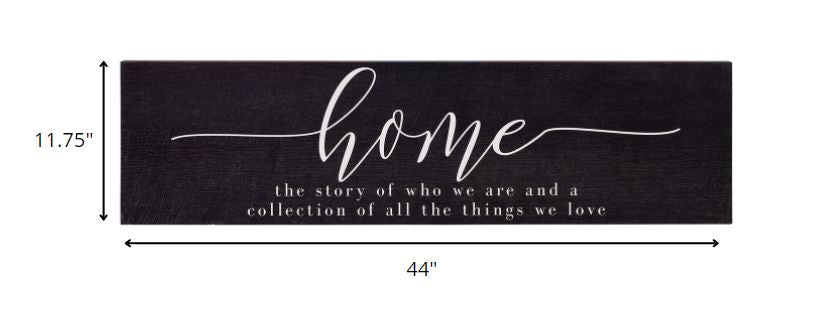 Home Quote Brown Wooden Wall Plaque - AllIn Computer