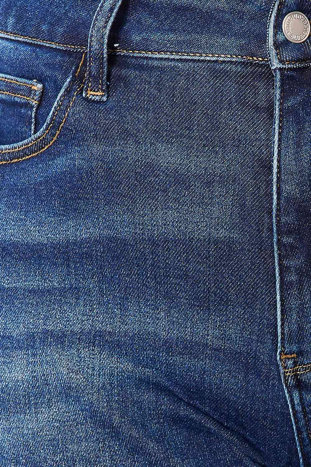 Judy Blue Full Size High Waist Released Hem Slit Jeans - AllIn Computer