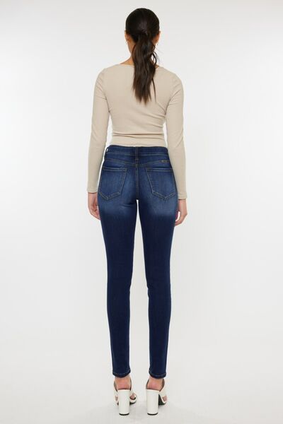 Kancan Mid Rise Gradient Skinny Jeans - AllIn Computer