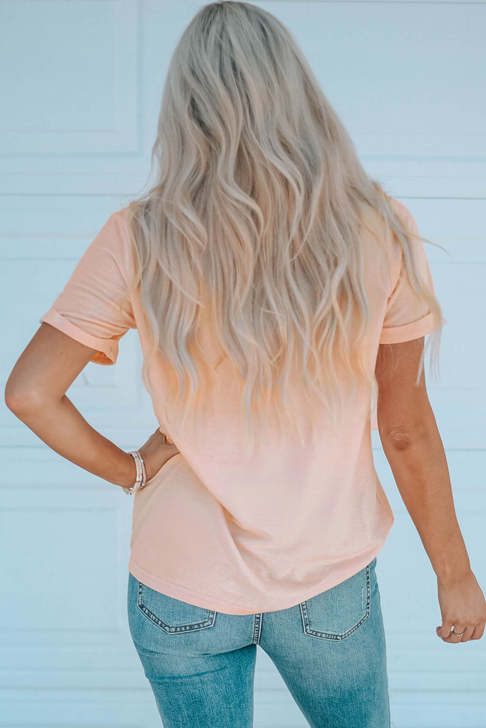 COWGIRL Graphic Cuffed Tee - AllIn Computer