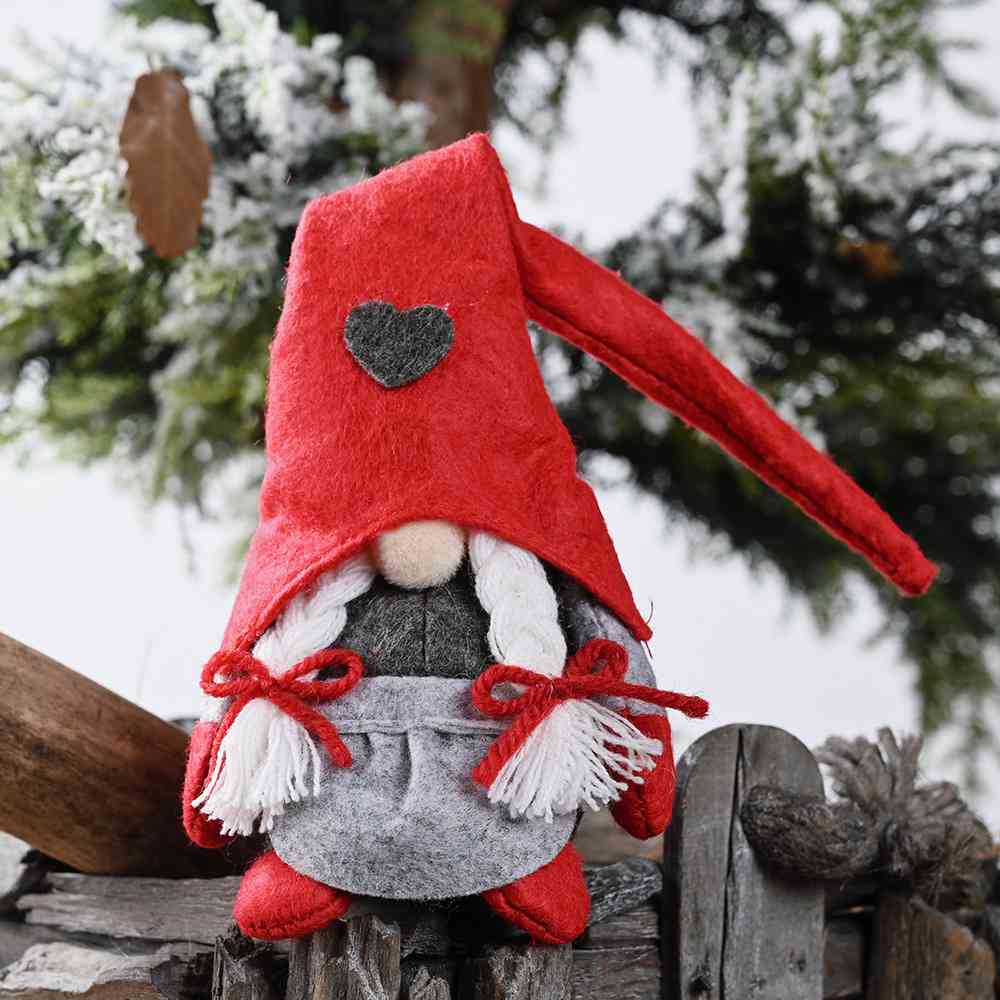 2-Piece Heart Pointed Hat Faceless Gnomes - AllIn Computer