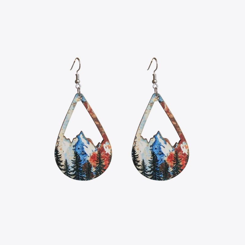 Teardrop Shape Dangle Earrings - AllIn Computer