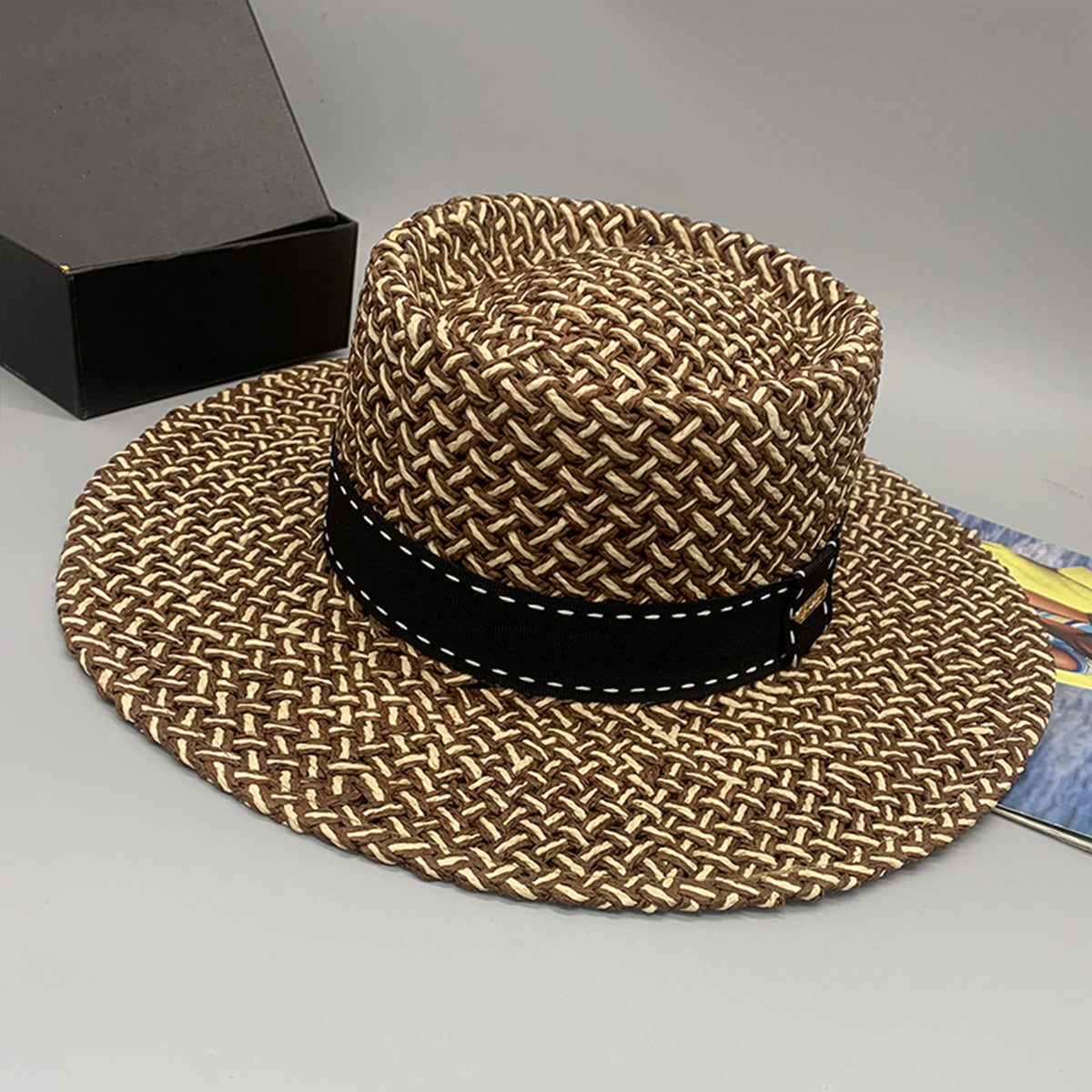Adjustable Paper Braided Hat - AllIn Computer