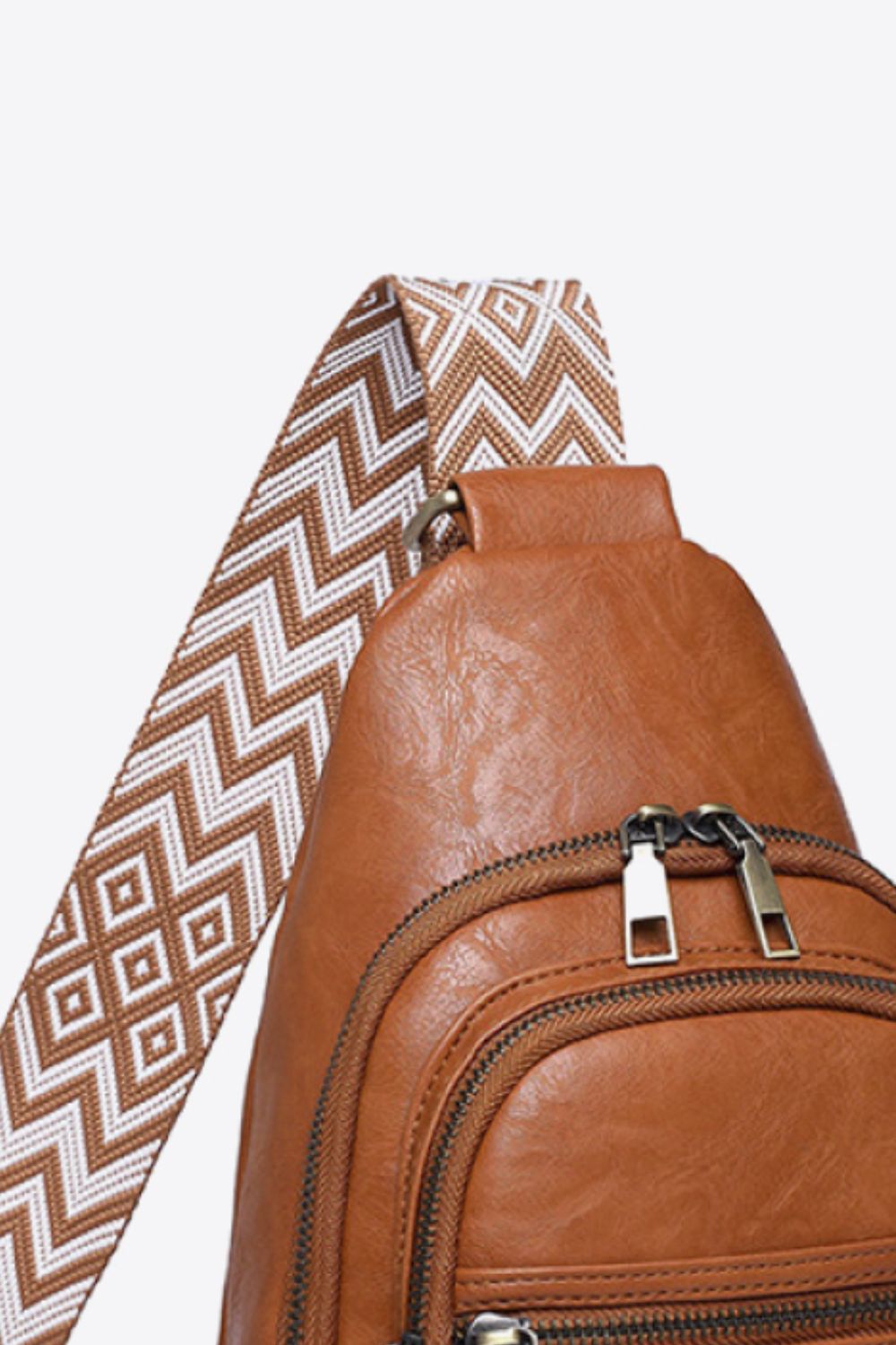 Baeful It's Your Time PU Leather Sling Bag - AllIn Computer