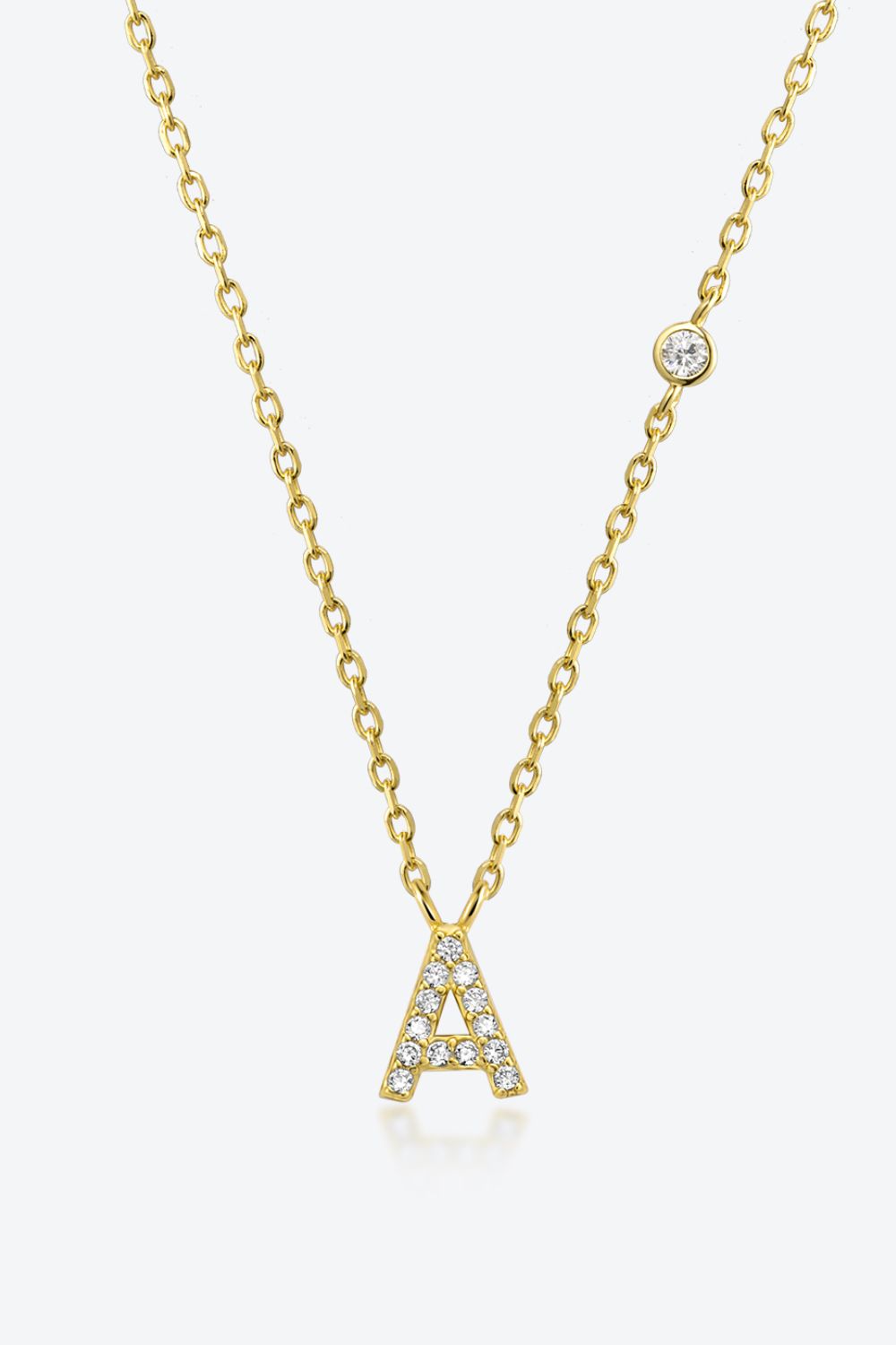 A To F Zircon 925 Sterling Silver Necklace - AllIn Computer
