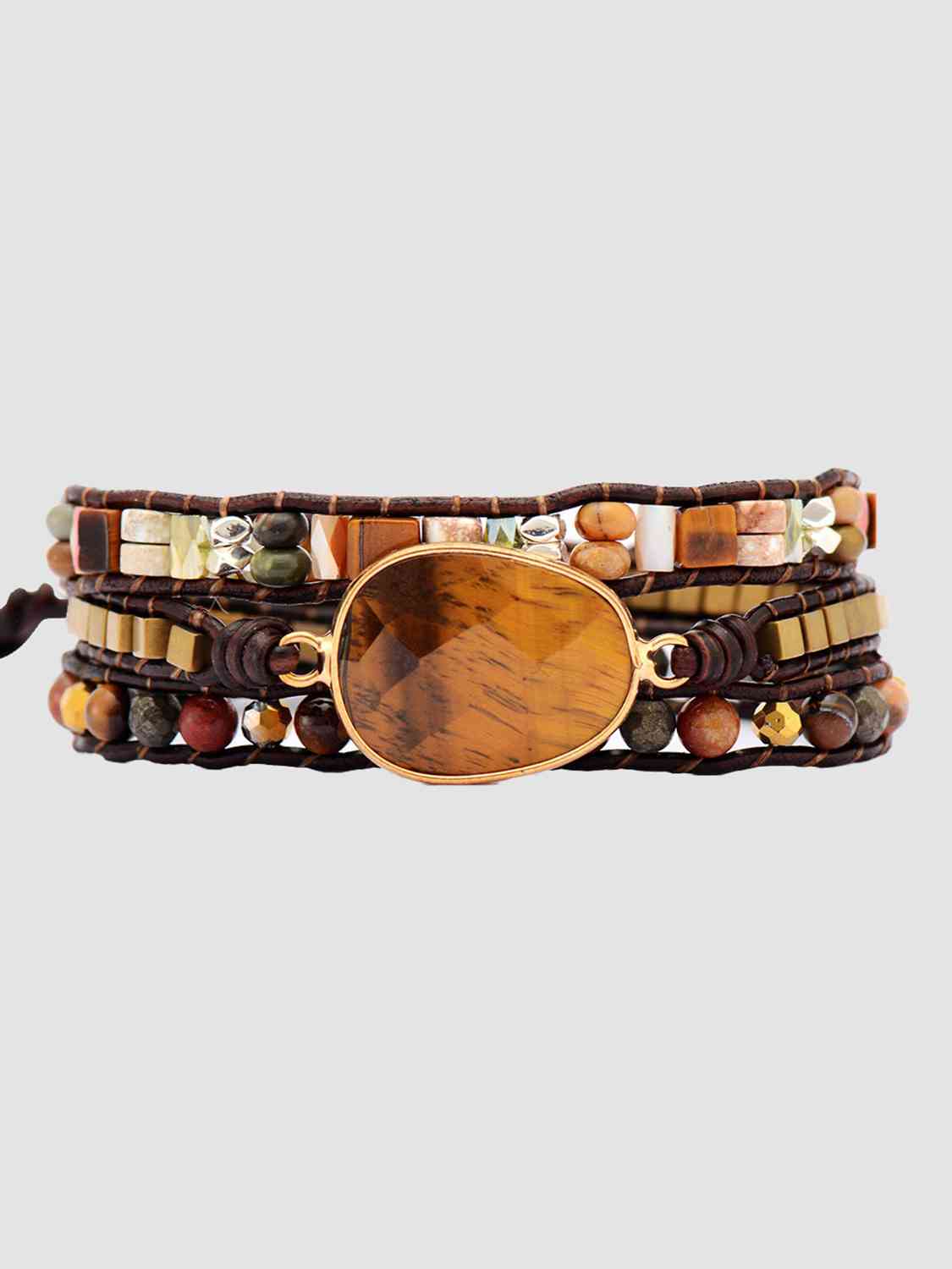 Geometrical Shape Triple-Layer Bracelet - AllIn Computer
