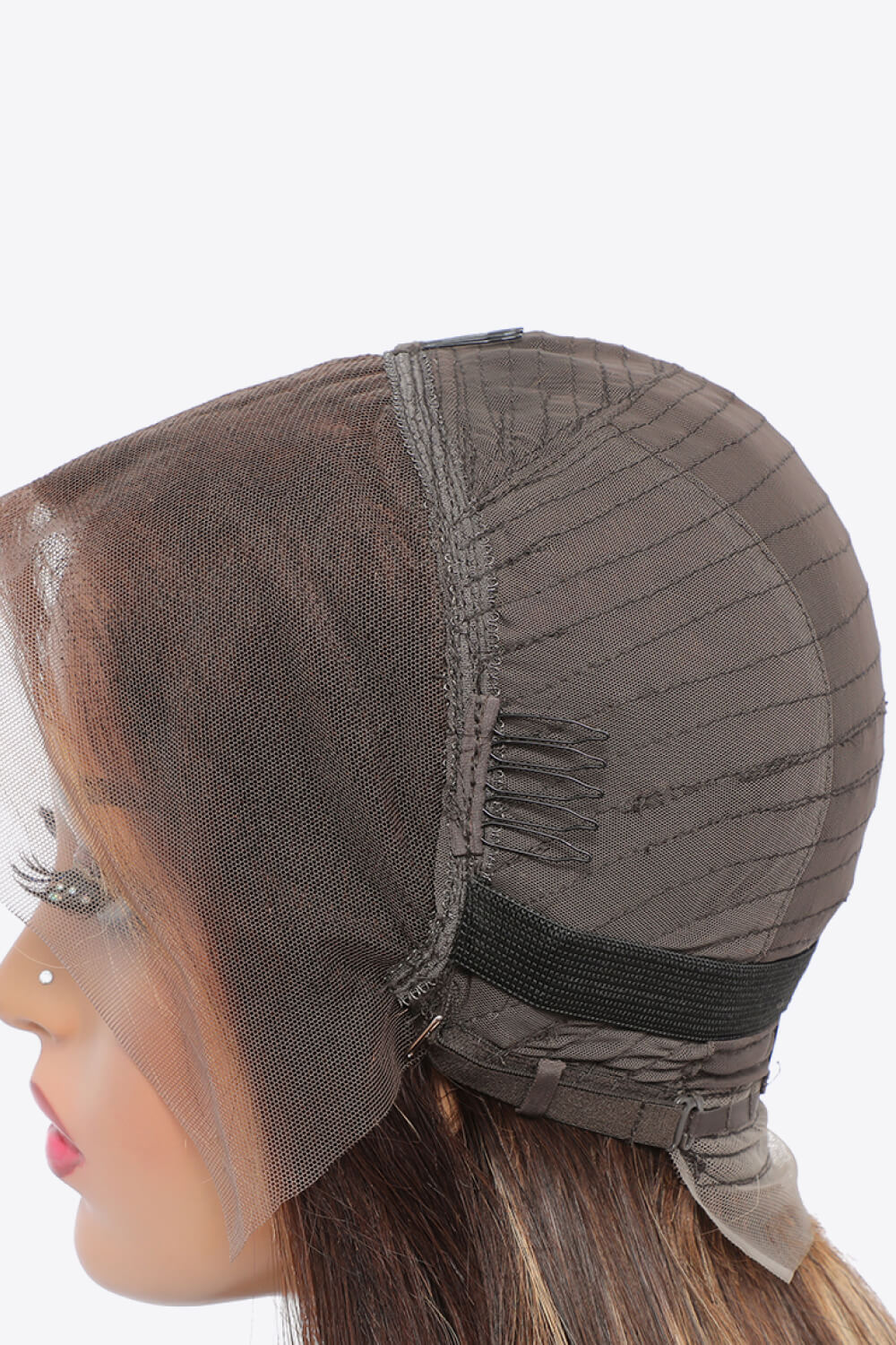 18" 160g Highlight Ombre #P4/27 13x4 Lace Front Wigs Human Virgin Hair 150% Density - AllIn Computer