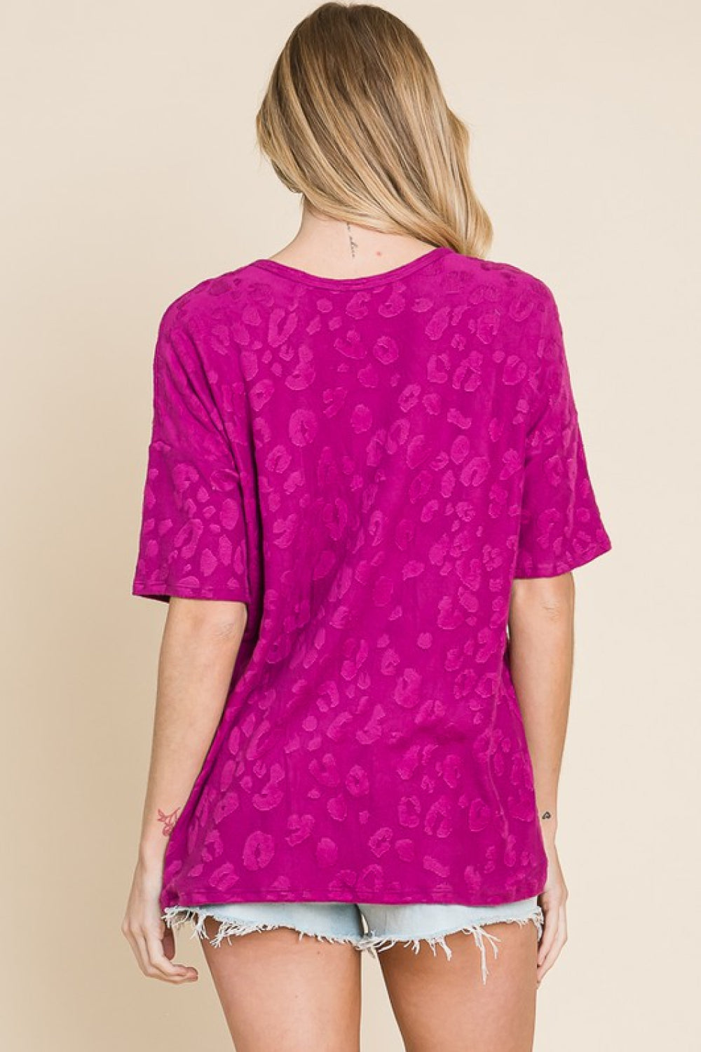 BOMBOM At The Fair Animal Textured Top - AllIn Computer