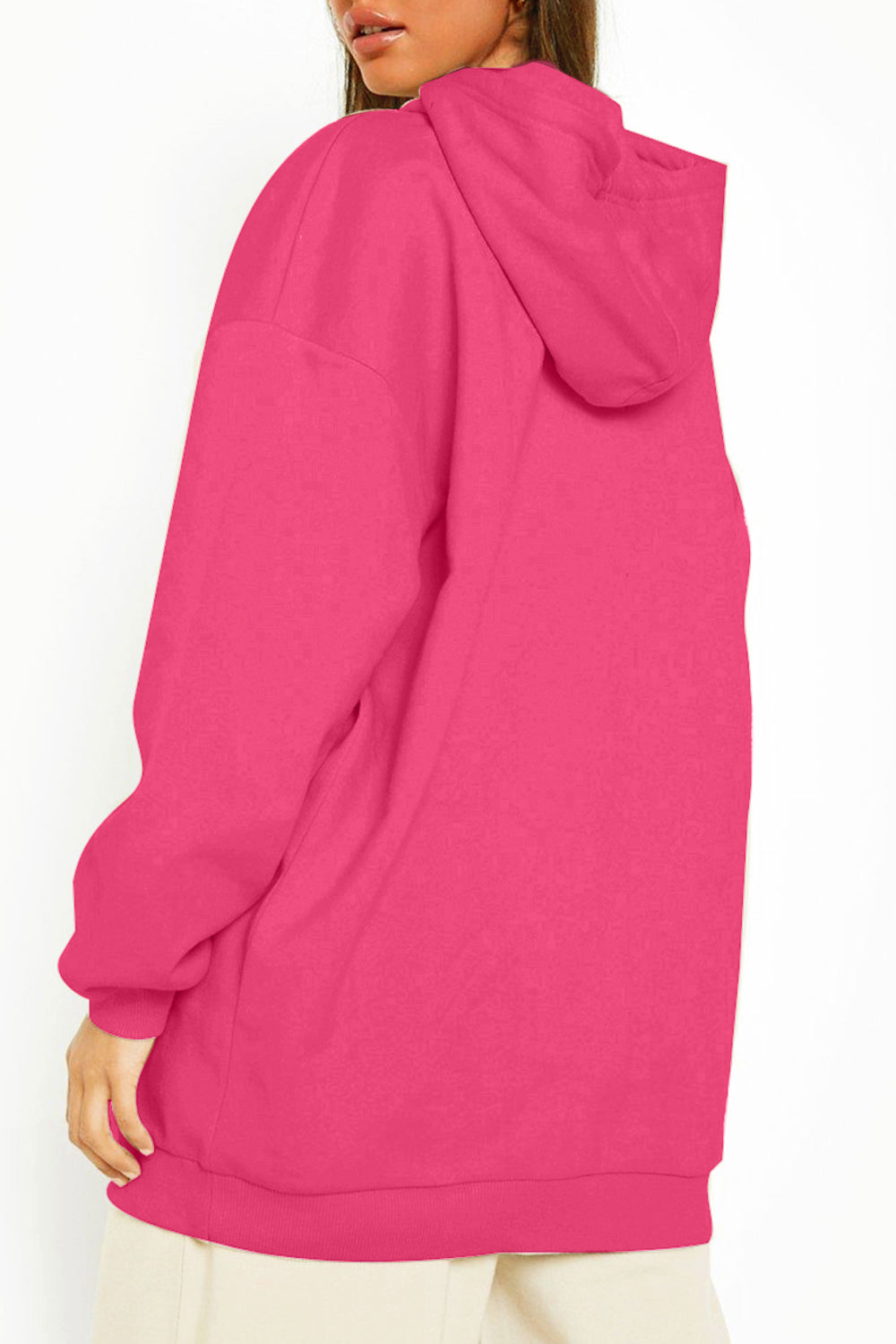 Simply Love Simply Love Full Size LET’S GO GIRLS Graphic Dropped Shoulder Hoodie - AllIn Computer