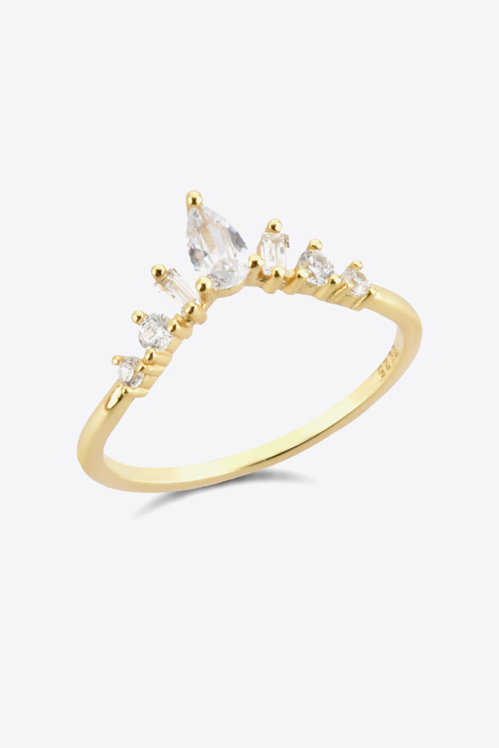 Zircon 925 Sterling Silver Ring - AllIn Computer