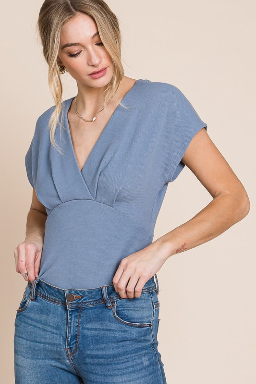 HEYSON Flatter Me Thermal V-Neck Bodysuit - AllIn Computer