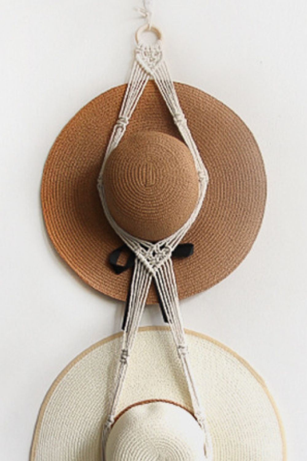 Macrame Double Hat Hanger - AllIn Computer