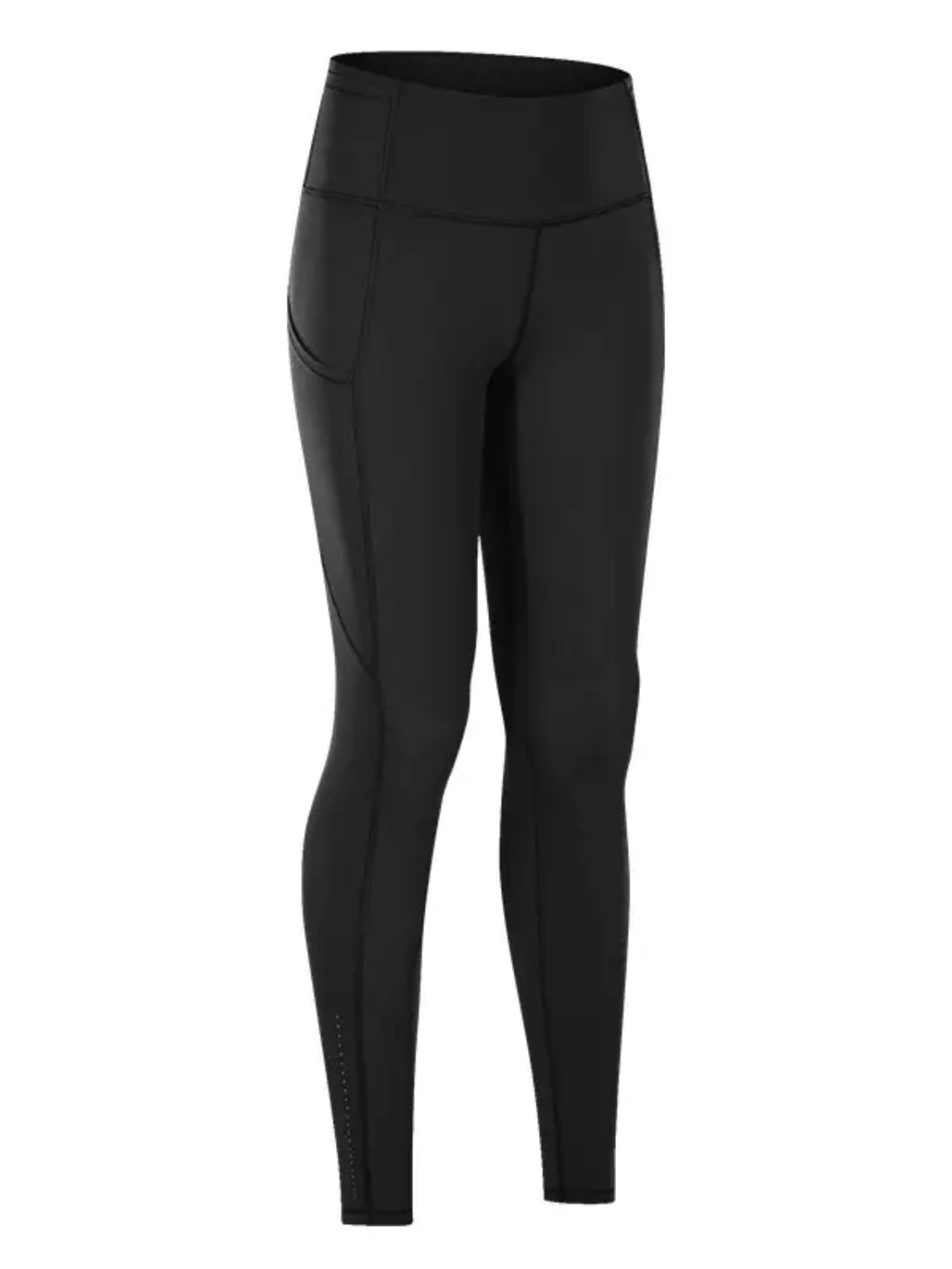 Wide Waistband Sports Leggings - AllIn Computer
