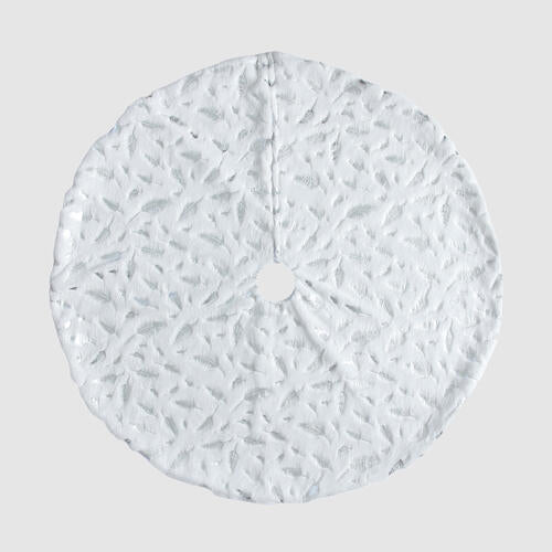 Feather Christmas Tree Skirt - AllIn Computer