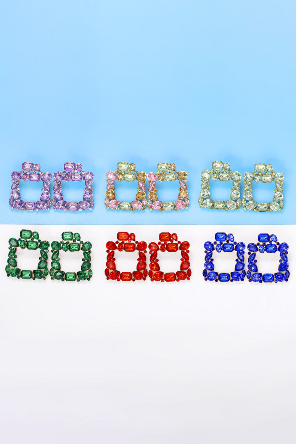 Geometrical Shape Zinc Alloy Dangle Earrings - AllIn Computer