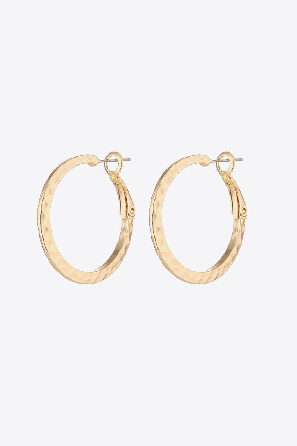 Minimalist Copper Hoop Earrings - AllIn Computer