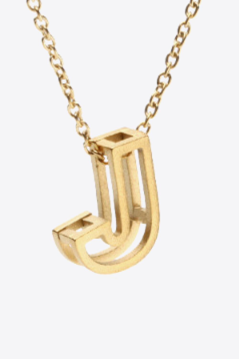 A to J Letter Pendant Necklace - AllIn Computer