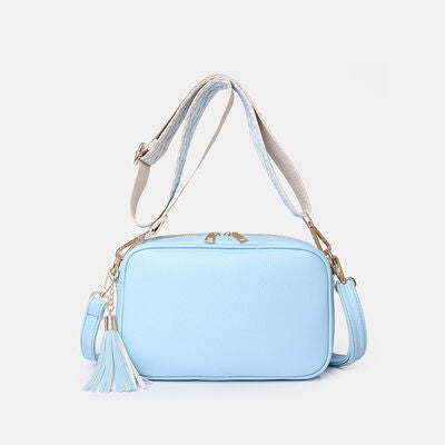 Tassel PU Leather Crossbody Bag - AllIn Computer