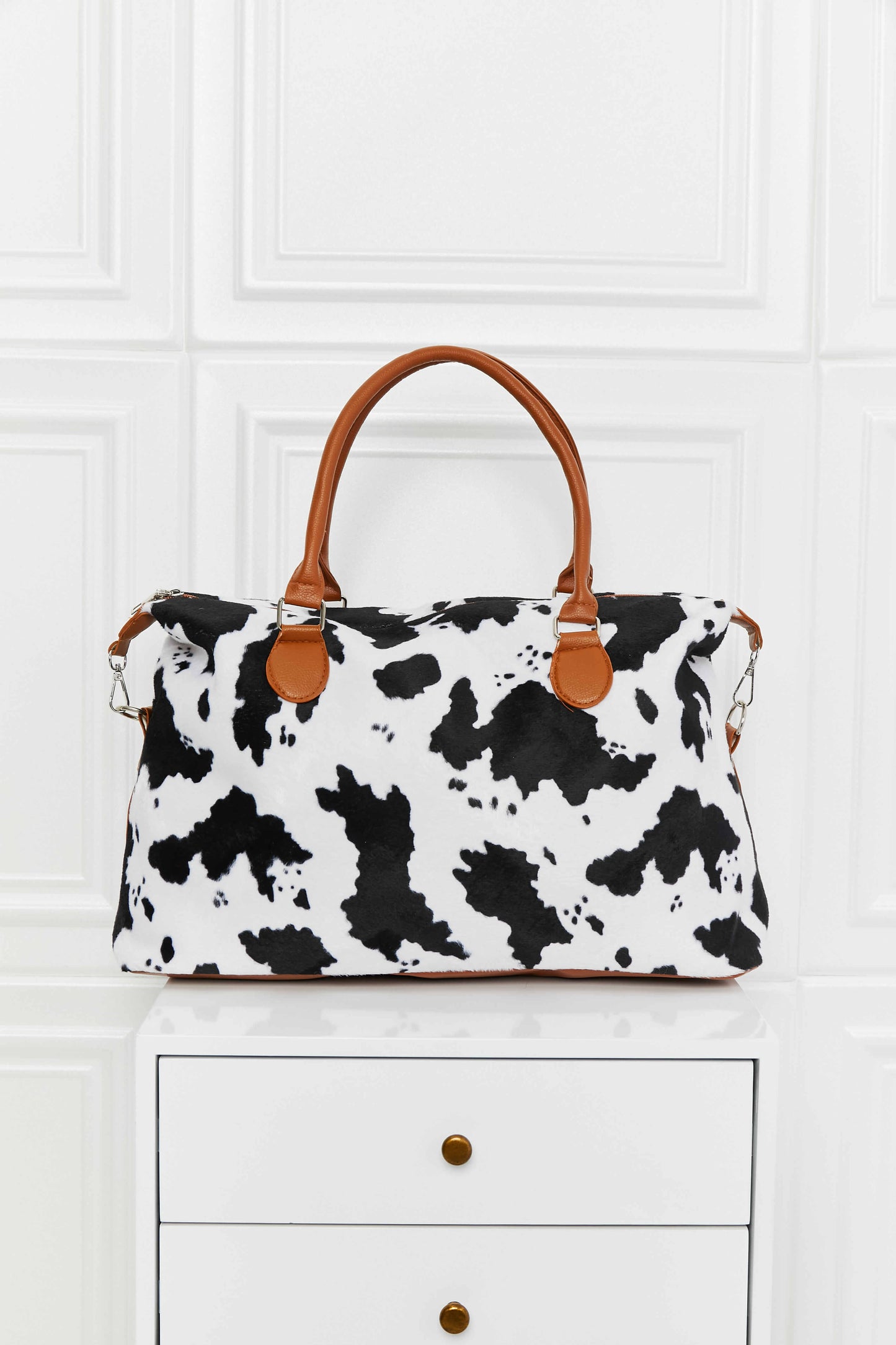 Animal Print Brushed Weekender Bag - AllIn Computer