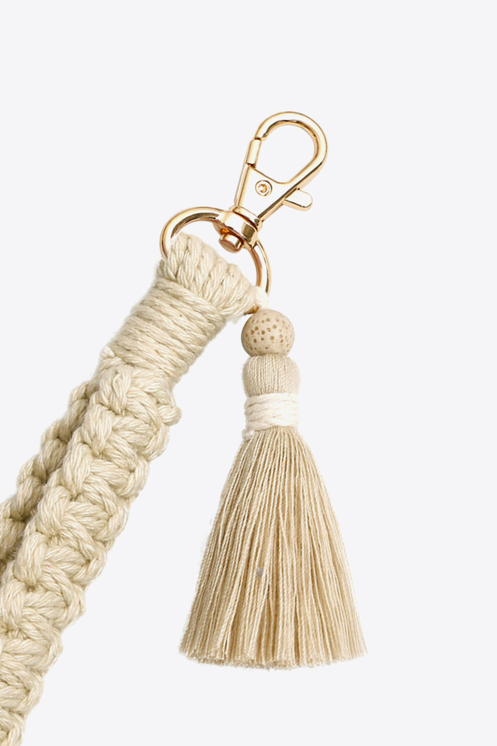 Wristlet Keychain with Tassel - AllIn Computer