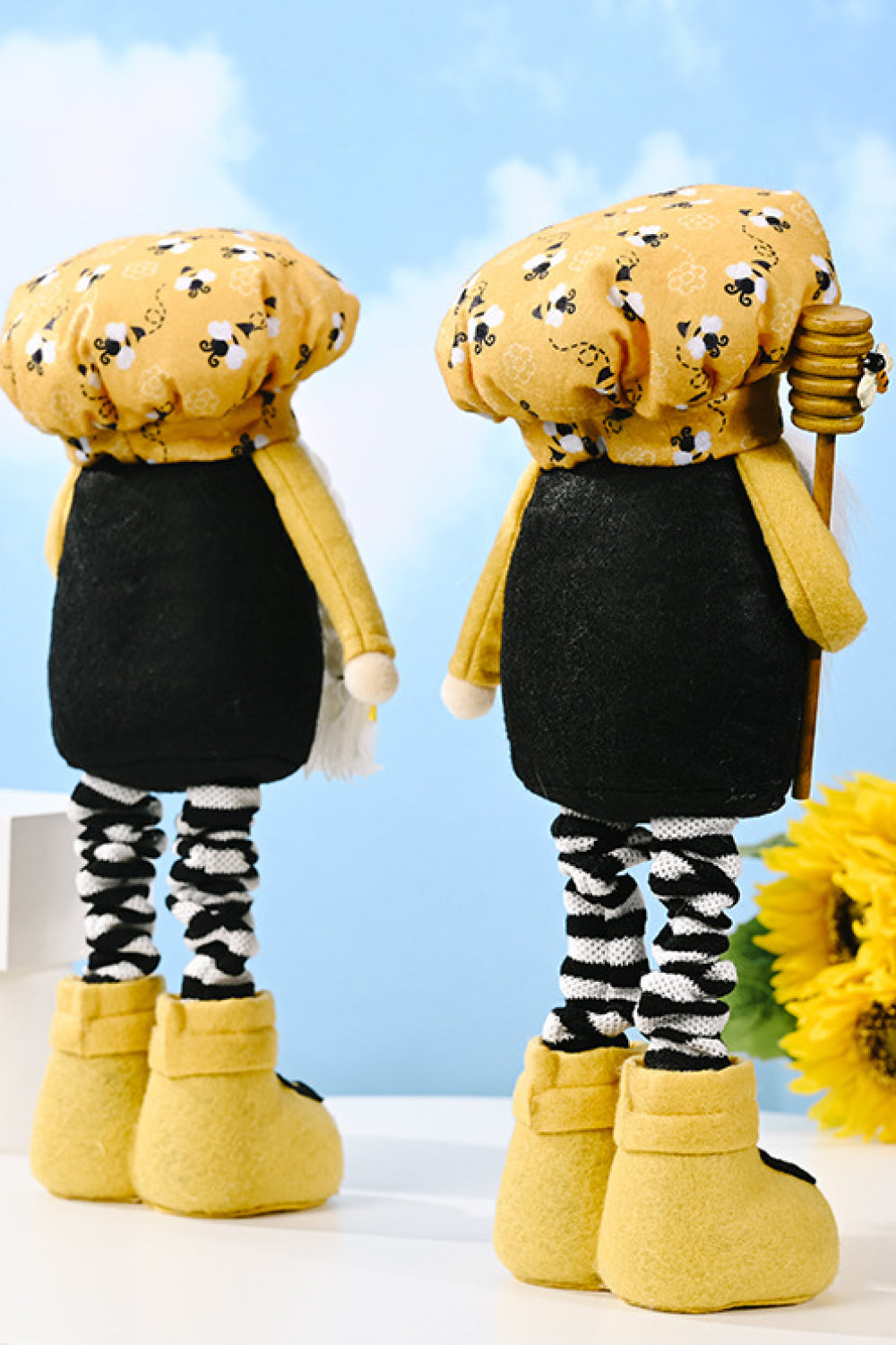 Bee Print Telescopic Leg Gnome - AllIn Computer