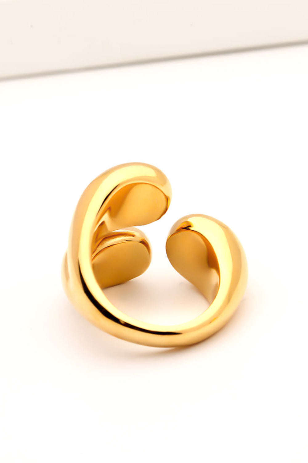 On My Mind 18K Gold Plated Open Ring - AllIn Computer