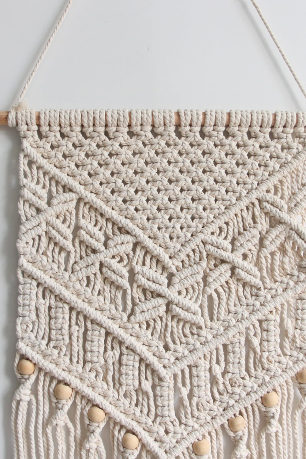 Macrame Fringe Hanging Wall Piece - AllIn Computer