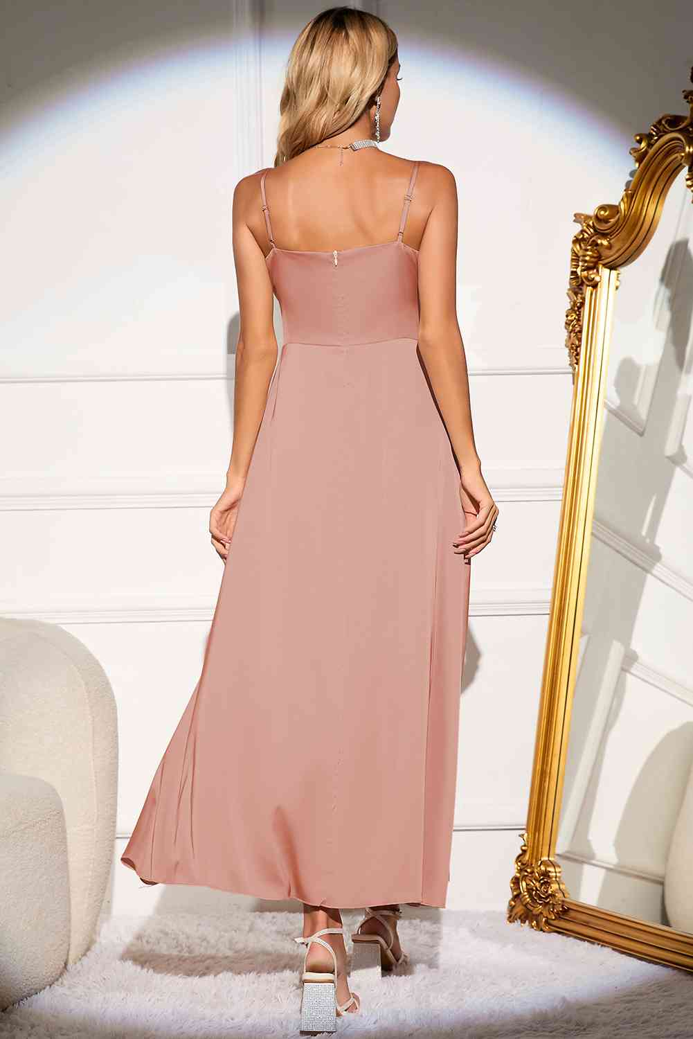Spaghetti Strap Maxi Dress - AllIn Computer