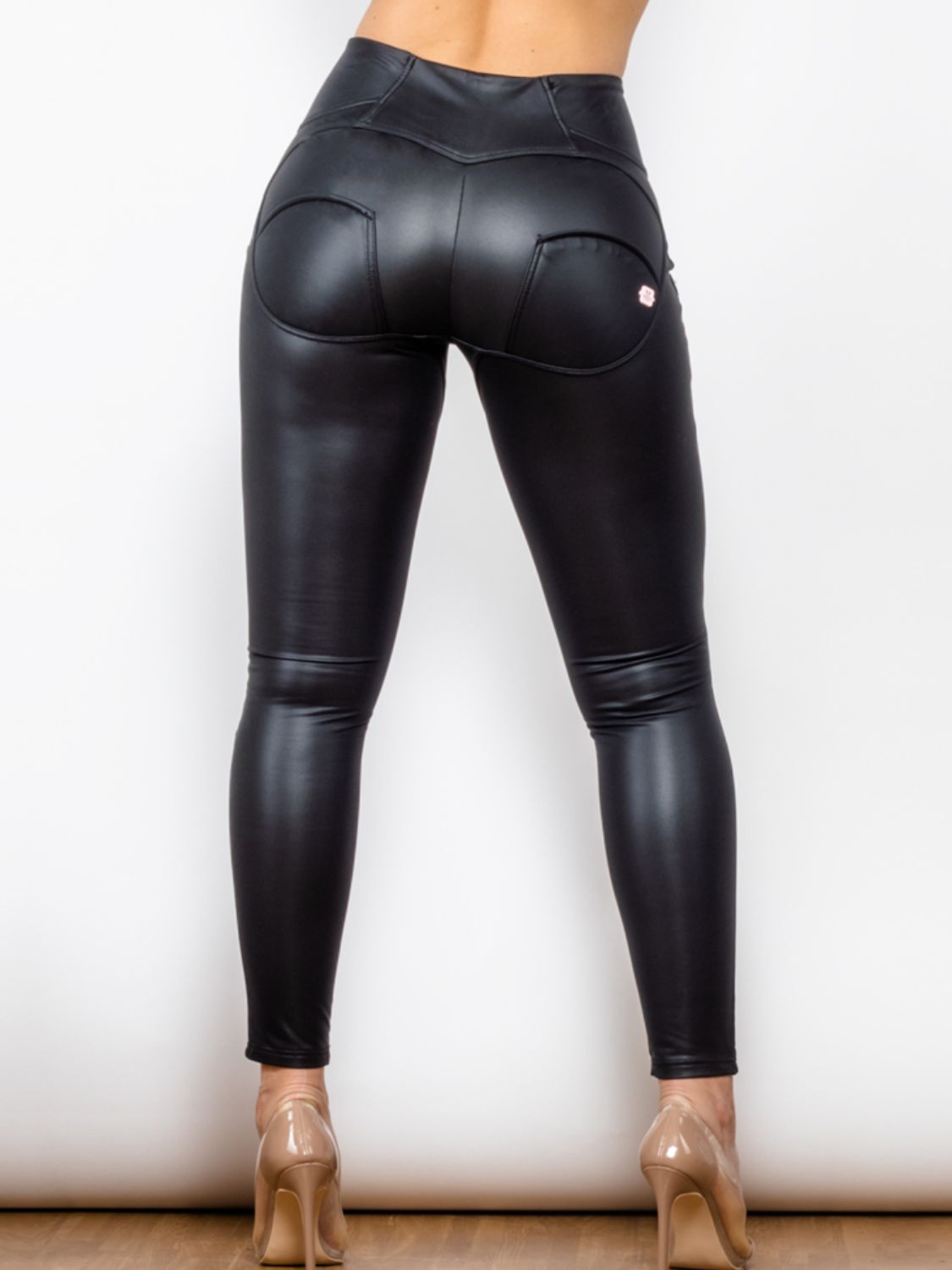 Matte PU Leather Long Pants - AllIn Computer