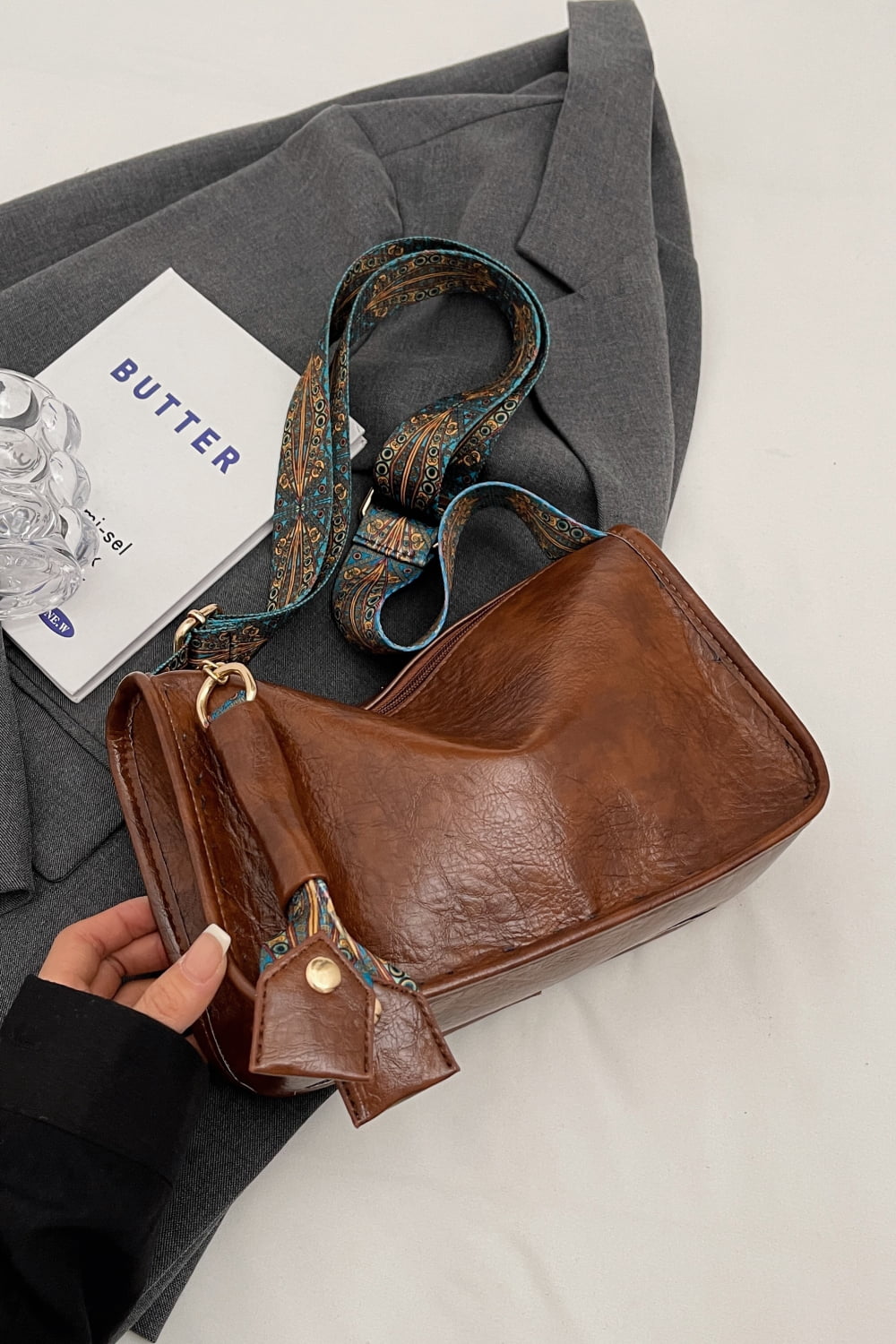 Baeful PU Leather Shoulder Bag - AllIn Computer