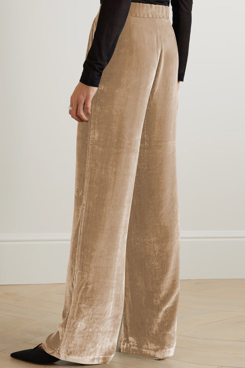 Double Take Loose Fit High Waist Long Pants with Pockets - AllIn Computer