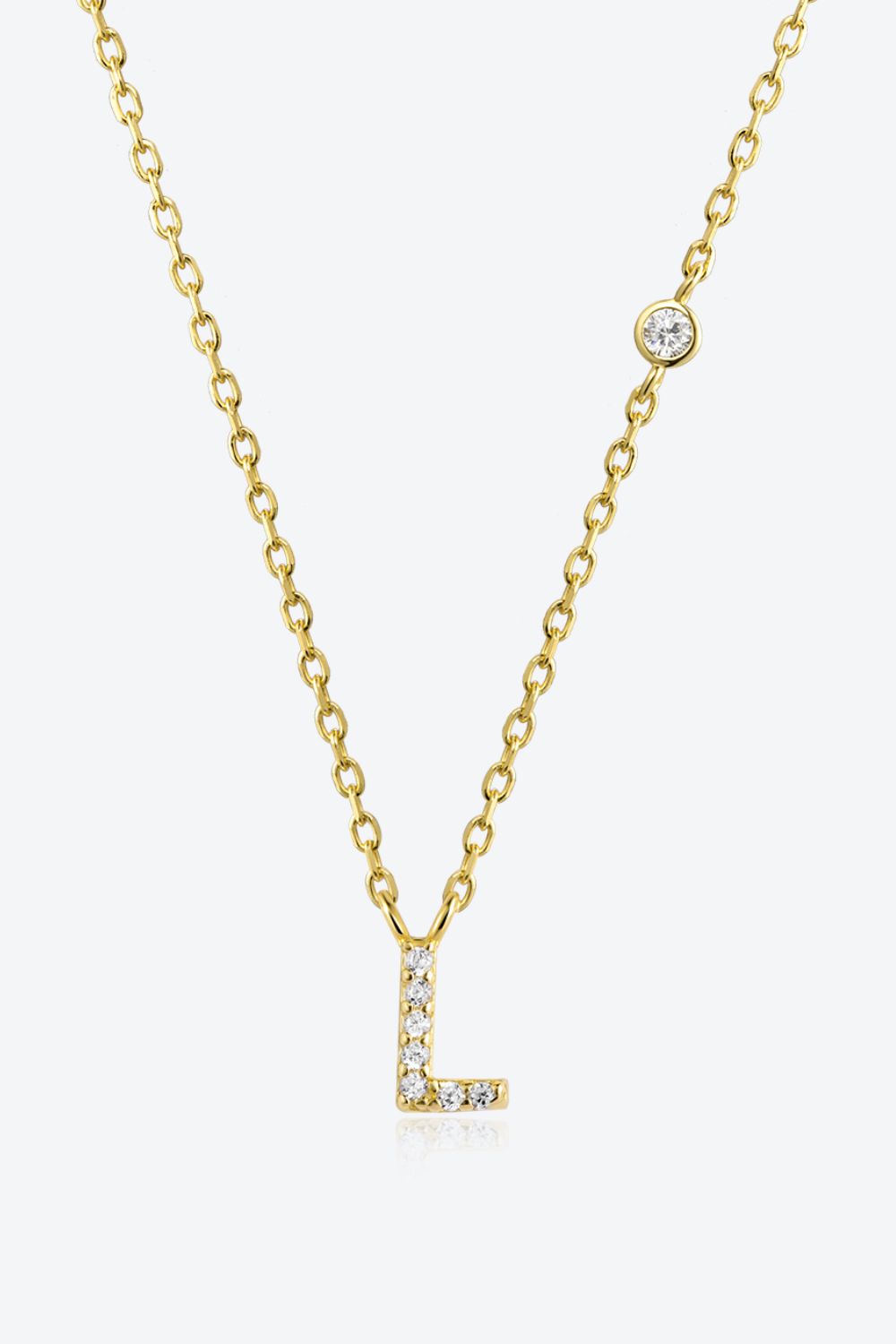 L To P Zircon 925 Sterling Silver Necklace - AllIn Computer