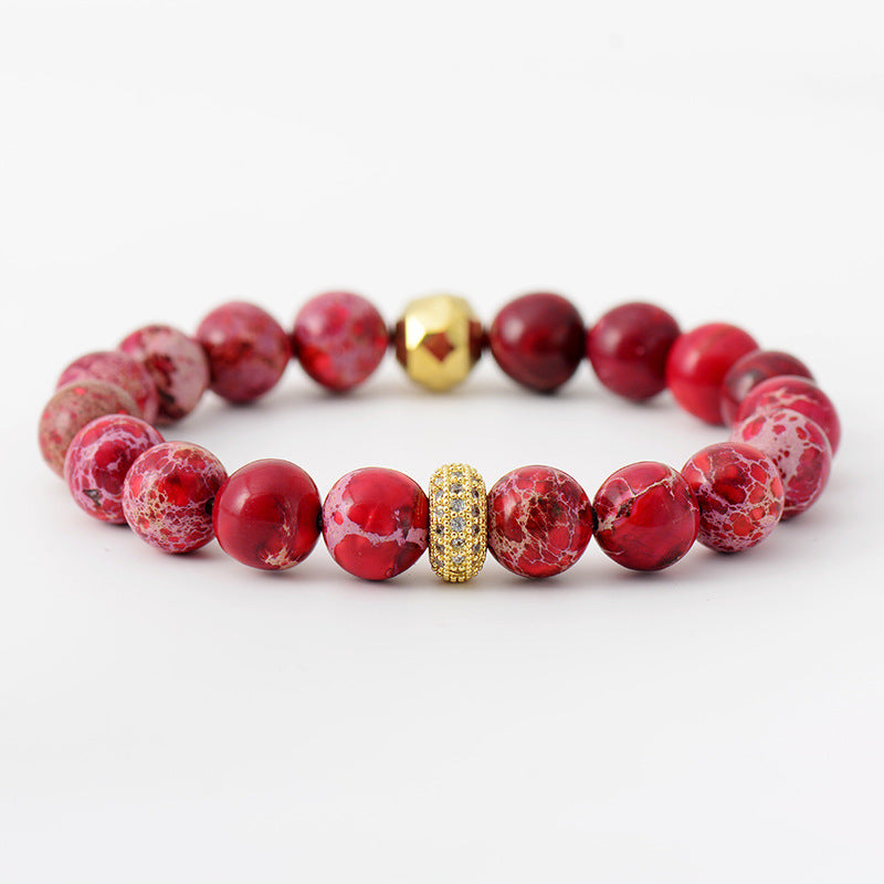 Natural Stone Beaded Bracelet - AllIn Computer