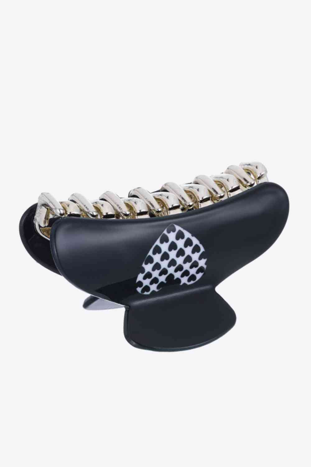 Heart Graphic Claw Clip - AllIn Computer