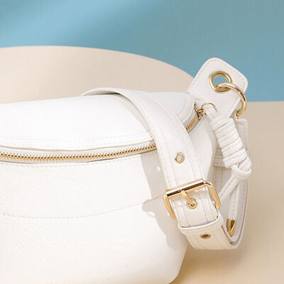 PU Leather Sling Bag - AllIn Computer