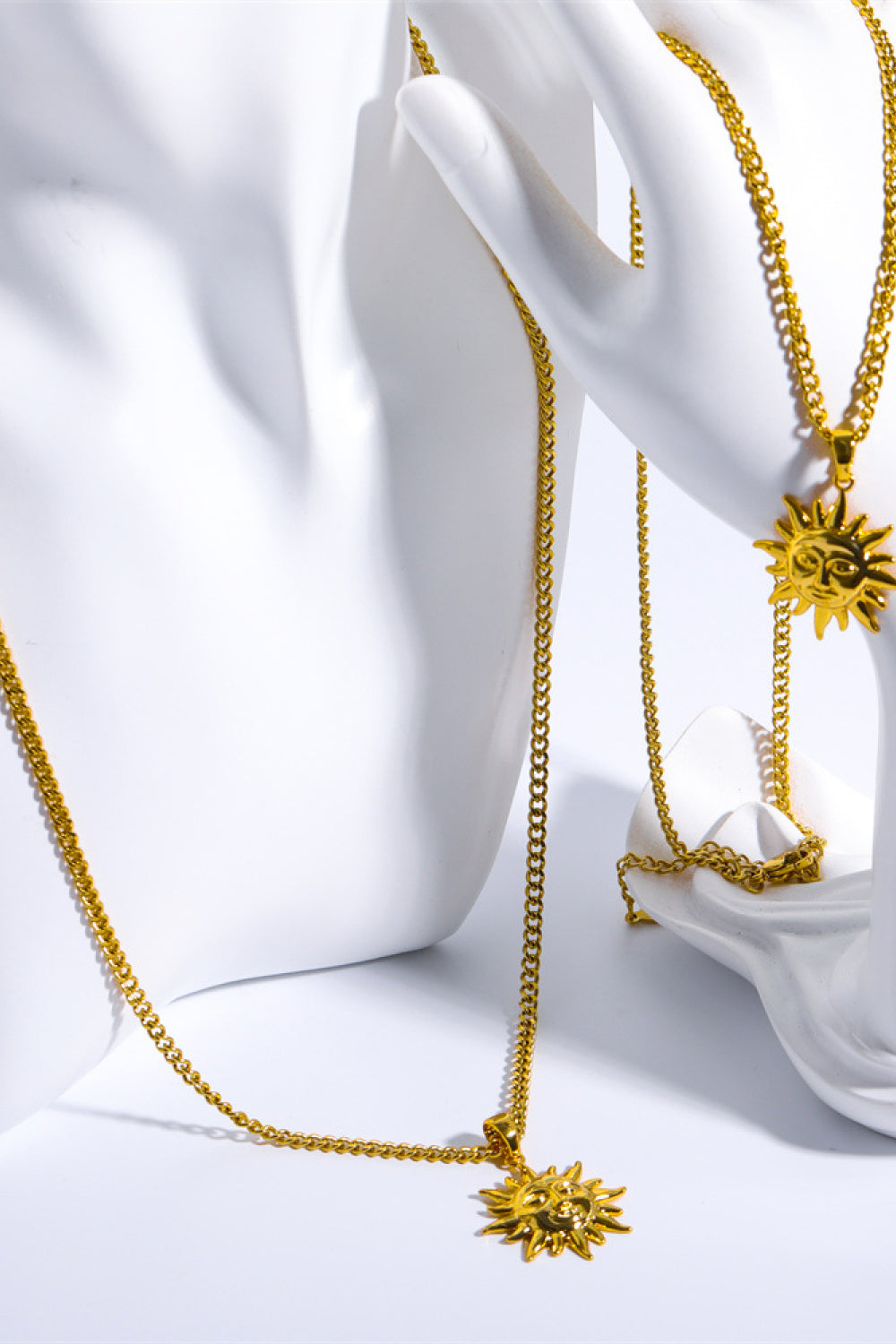 Sun Pendant Copper Necklace - AllIn Computer