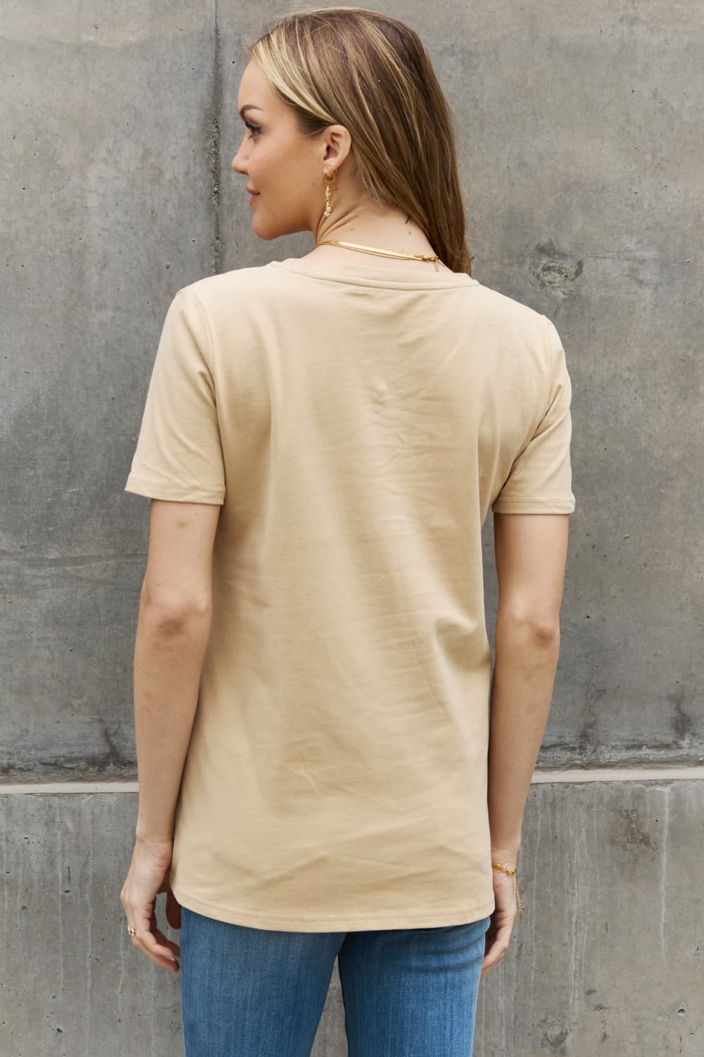 Simply Love Full Size Sunflower Graphic Cotton Tee - AllIn Computer