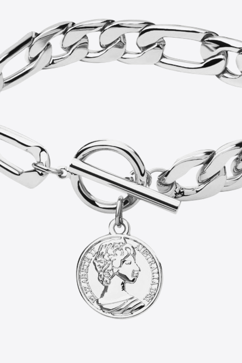 Chunky Chain Toggle Clasp Bracelet - AllIn Computer