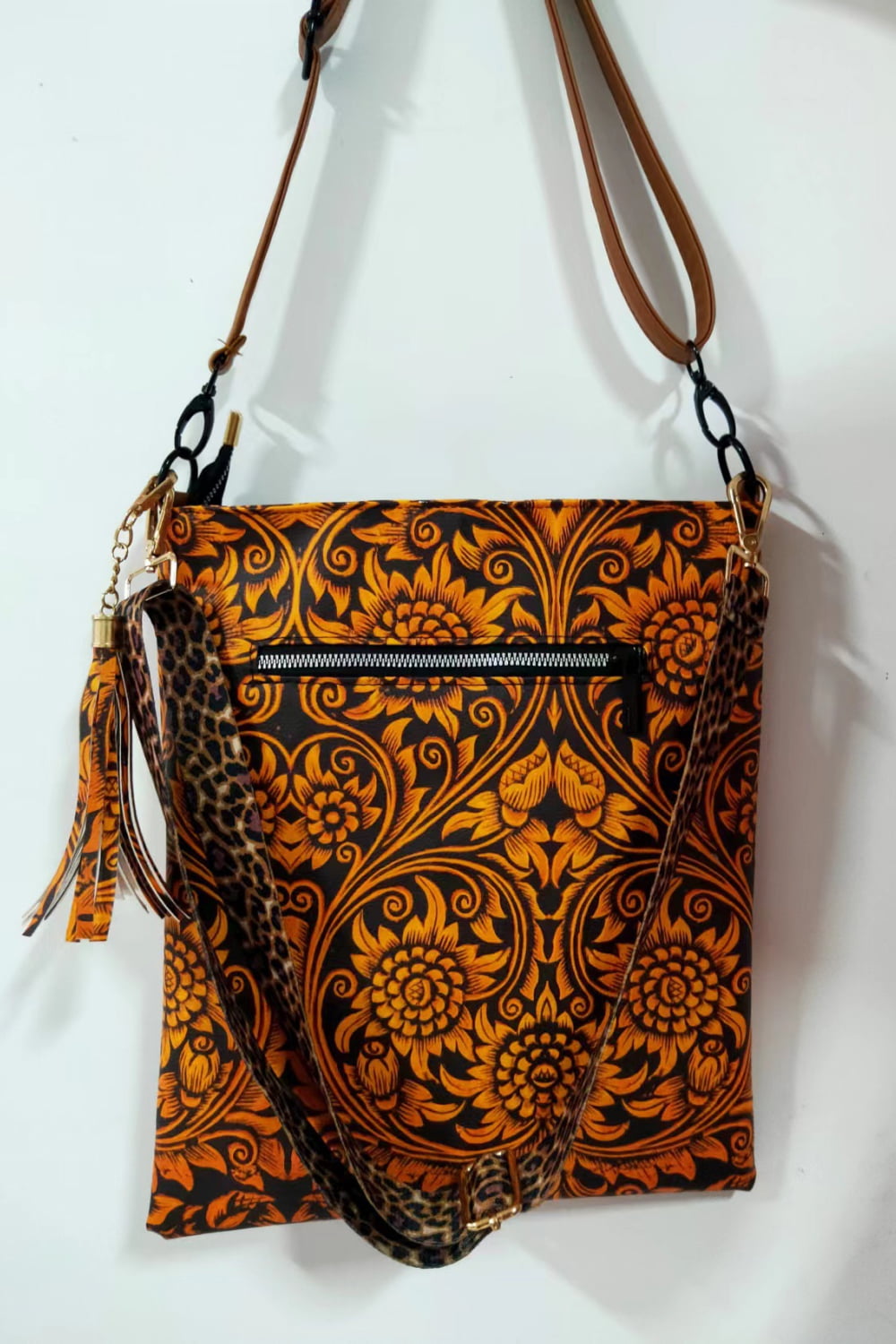 Baeful PU Leather Shoulder Bag with Tassel - AllIn Computer