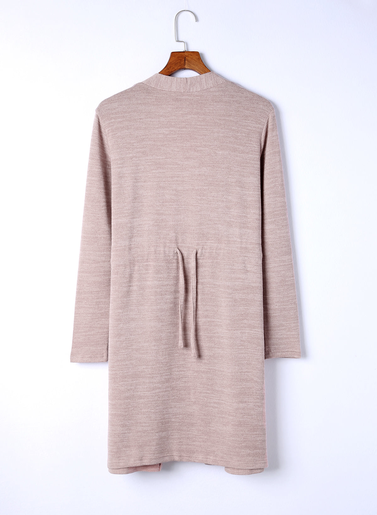 Long Sleeve Open Front Cardigan with Pocket - AllIn Computer