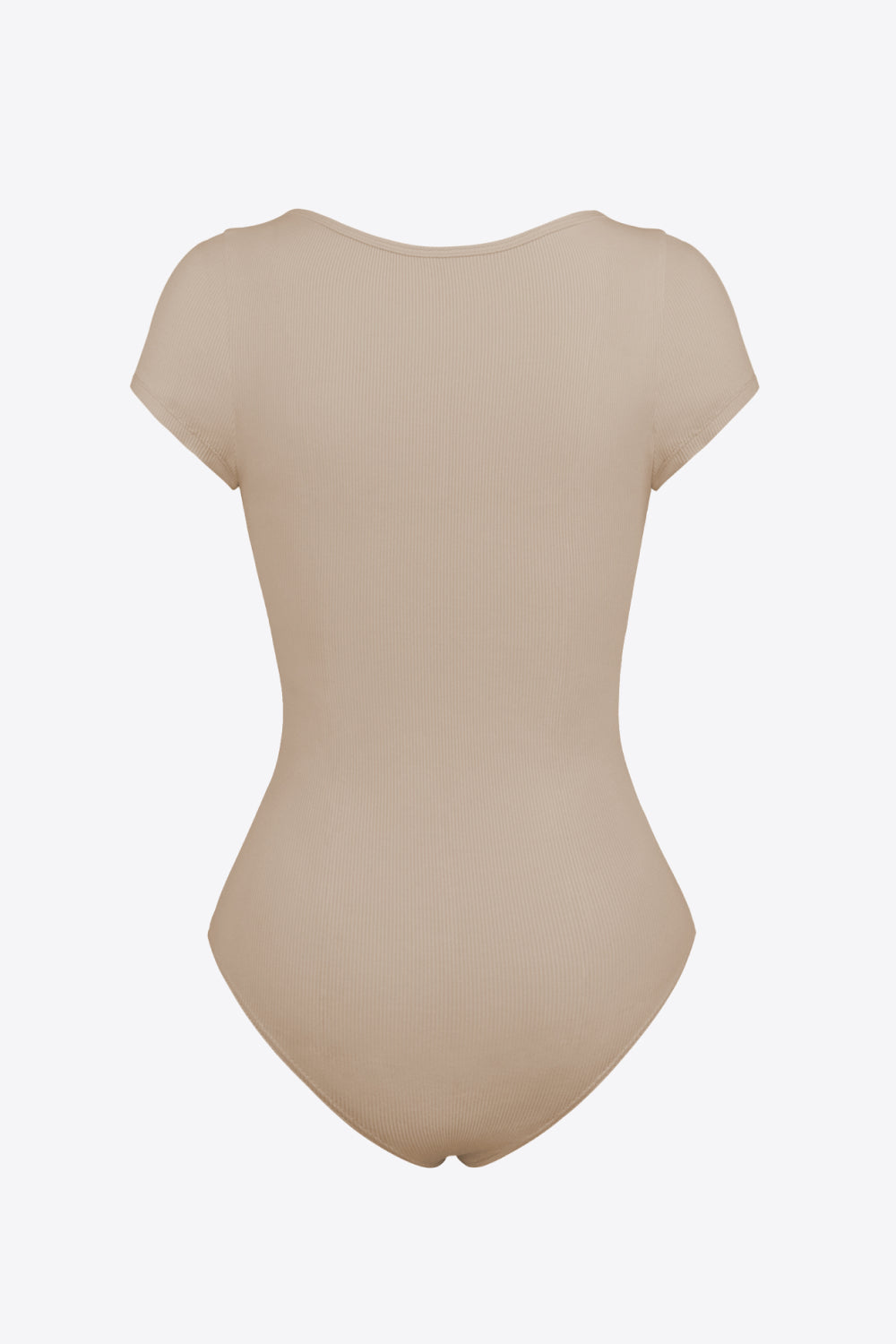 Scoop Neck Short Sleeve Bodysuit - AllIn Computer
