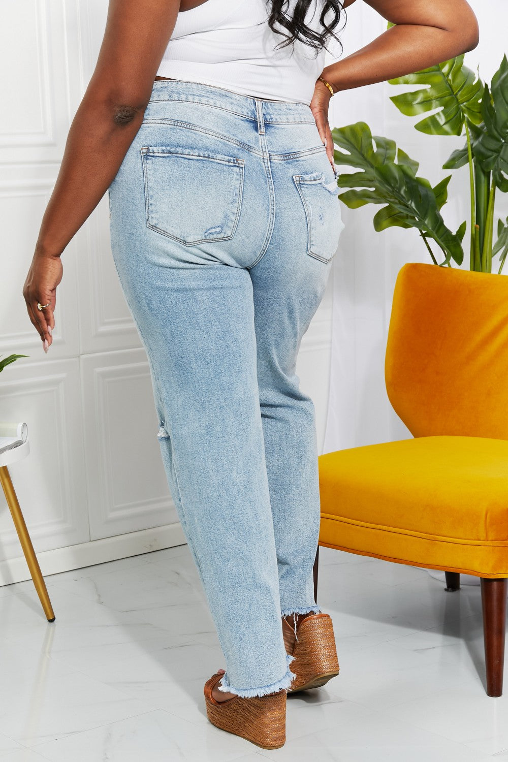 Vervet by Flying Monkey Full Size Allie 90's Dad Jeans - AllIn Computer