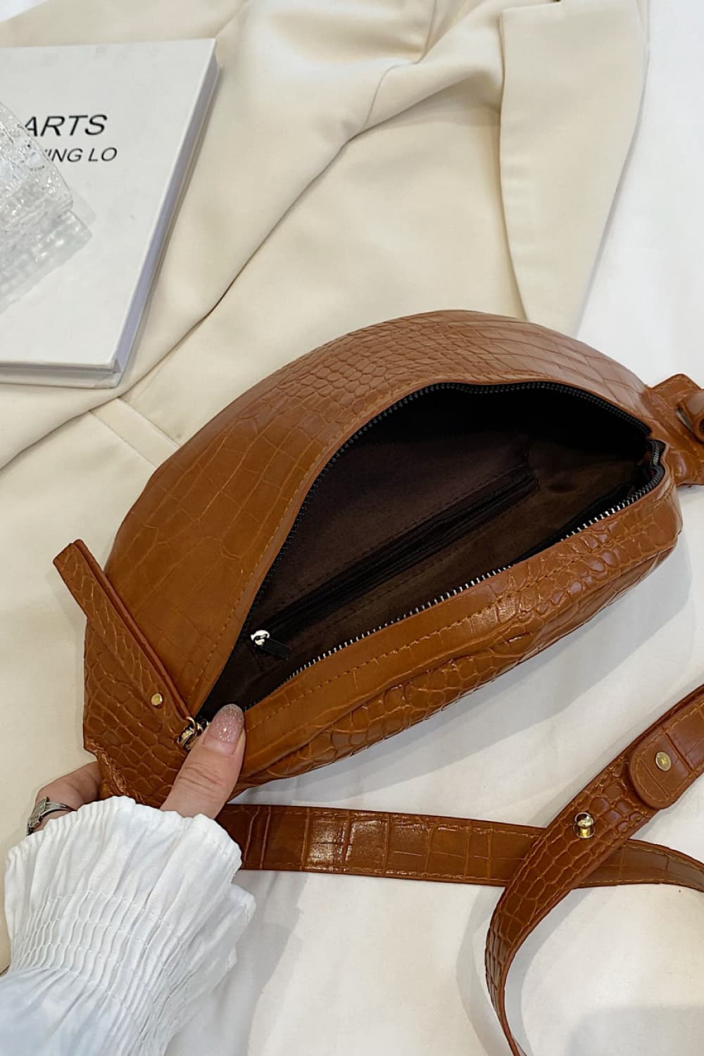 PU Leather Chest Bag - AllIn Computer